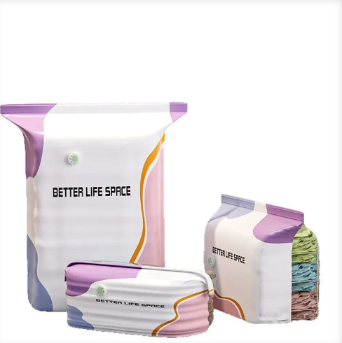 Reusable Hand-Press Vacuum Bag