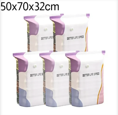 Reusable Hand-Press Vacuum Bag