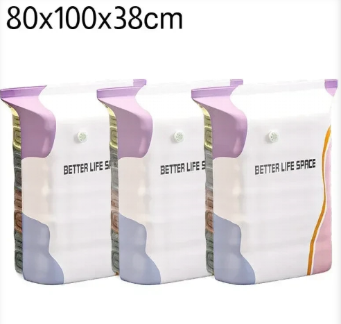 Reusable Hand-Press Vacuum Bag