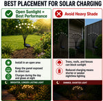 Solar Powered Firefly Garden Lights