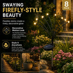 Solar Powered Firefly Garden Lights