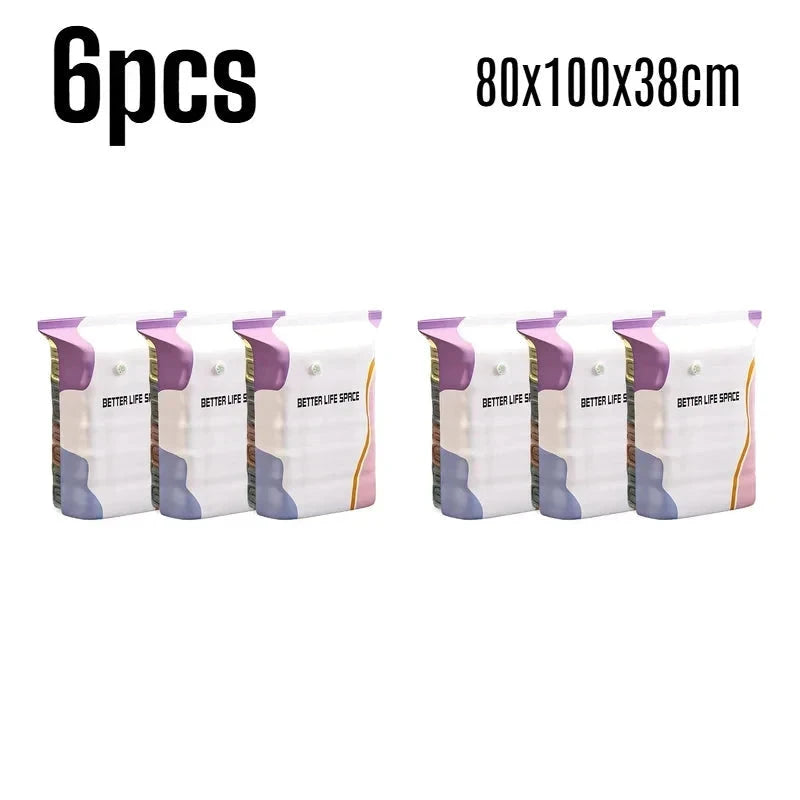 Reusable Hand-Press Vacuum Bag