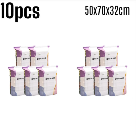 Reusable Hand-Press Vacuum Bag