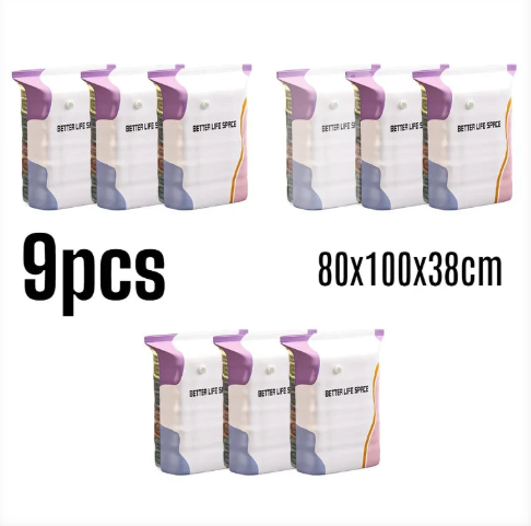 Reusable Hand-Press Vacuum Bag