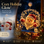 Lighted Christmas Window Decoration
