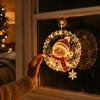 Lighted Christmas Window Decoration