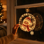 Lighted Christmas Window Decoration