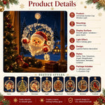 Lighted Christmas Window Decoration