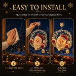 Lighted Christmas Window Decoration