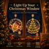 Lighted Christmas Window Decoration
