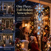 Hanging Snowflake Crystal LED Light