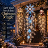 Hanging Snowflake Crystal LED Light