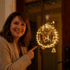 Lighted Christmas Window Decoration