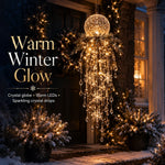 Hanging Snowflake Crystal LED Light