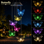 Hummingbird Solar Wind Chime Light