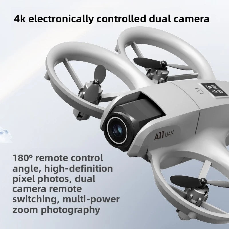 CEYYOR A11 Quadcopter UAV, Optical Flow Position RC Training Toy With Aerial Camera
