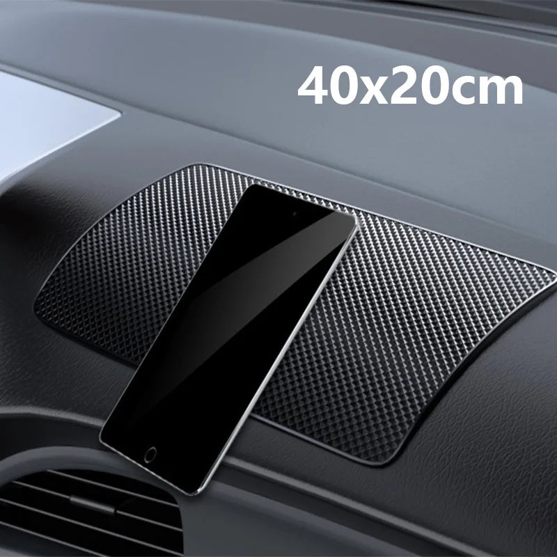 Sticky Anti-slip Mat Car Dashboard Pad Heat Resistant Non-Slip Mat Car  Dashboard Phone Sunglasses Holder Car Styling Lnterior