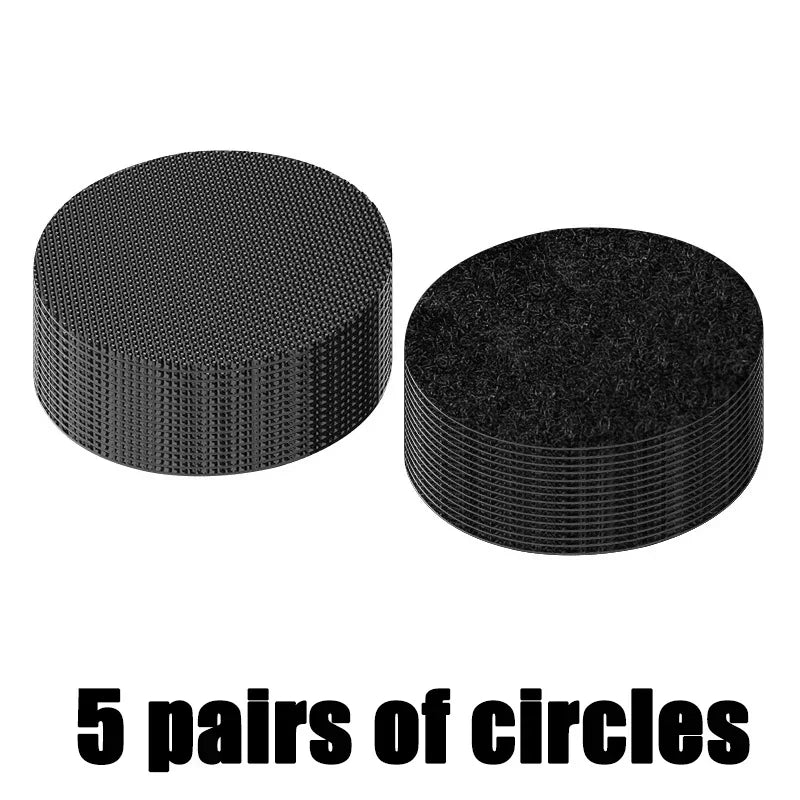 Universal Car Carpet Mat Fixing Stickers Foot Pad Self- Adhesive Tape Car Floor Mat Anti-slip Fixed Tape Sticker 5/10pcs