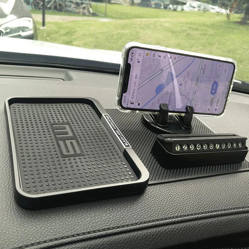 Sticky Anti-slip Mat Car Dashboard Pad Heat Resistant Non-Slip Mat Car  Dashboard Phone Sunglasses Holder Car Styling Lnterior