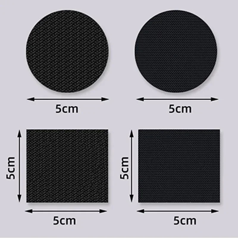 Universal Car Carpet Mat Fixing Stickers Foot Pad Self- Adhesive Tape Car Floor Mat Anti-slip Fixed Tape Sticker 5/10pcs