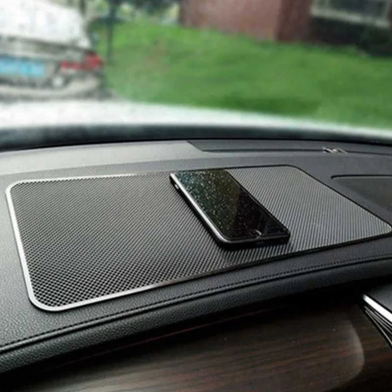 Sticky Anti-slip Mat Car Dashboard Pad Heat Resistant Non-Slip Mat Car  Dashboard Phone Sunglasses Holder Car Styling Lnterior