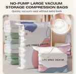 Reusable Hand-Press Vacuum Bag
