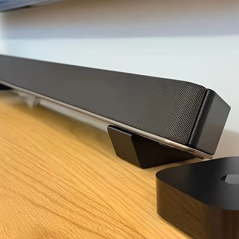 Universal Adjustable Soundbar Stand Base Multi-Brand Compatible for TV Audio Speaker, Home Theater and Desktop Setup