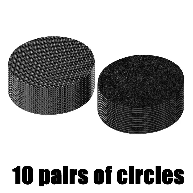 Universal Car Carpet Mat Fixing Stickers Foot Pad Self- Adhesive Tape Car Floor Mat Anti-slip Fixed Tape Sticker 5/10pcs