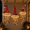 Lighted Santa Hat Hanging Chandelier