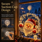 Lighted Christmas Window Decoration