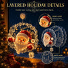 Lighted Christmas Window Decoration