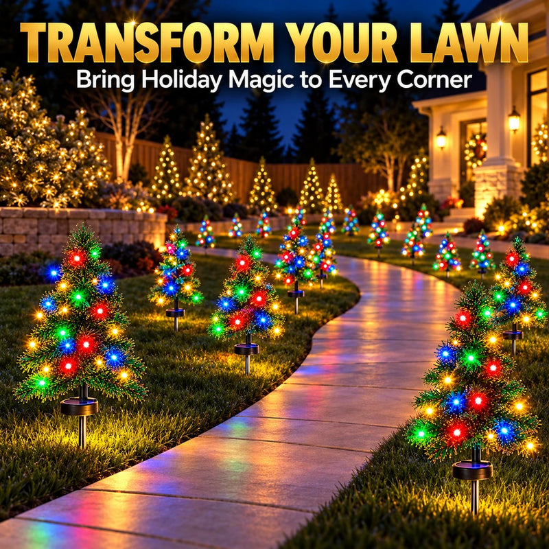 Solar Christmas Tree Lights