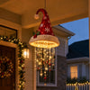Lighted Santa Hat Hanging Chandelier